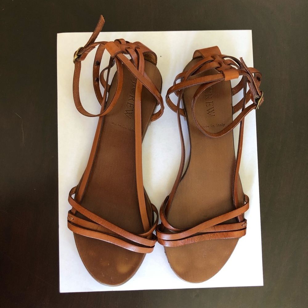 J Crew leather sandal 6